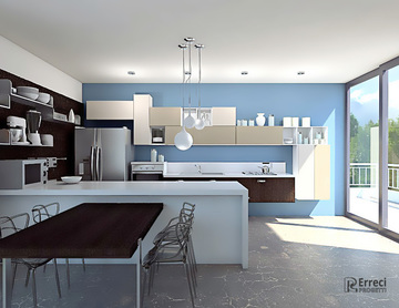 Cucina Free, render 4