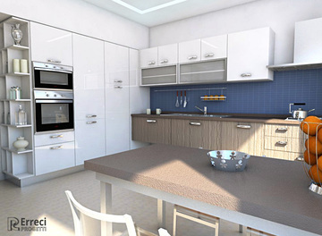 Cucina Bert, render 2