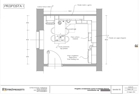 Cucina Amici soluzione 1