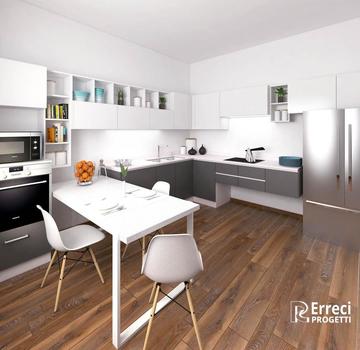 Amici, render soluzione 1