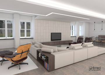 Cucina Green, render 3