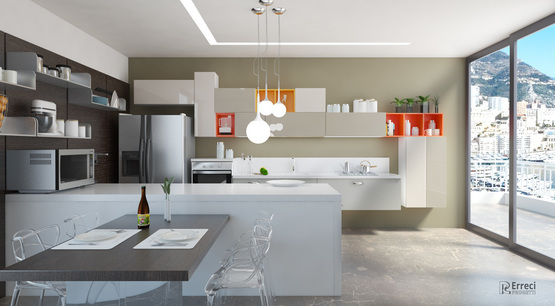 Cucina Free, render 3