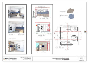Cucina Bert, planimetria