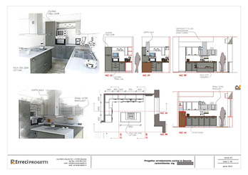 Cucina Delfi, planimetria